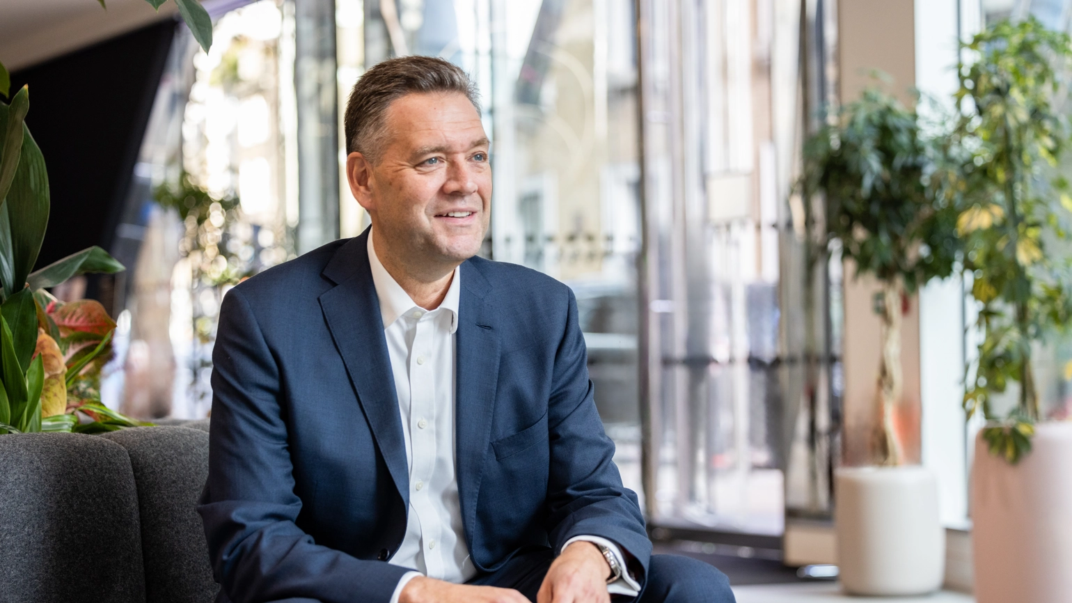 Photograph of Andrew Kail, Group Chief Financial Officer, L&G. Photograph of Andrew Kail, Group Chief Financial Officer, L&G.