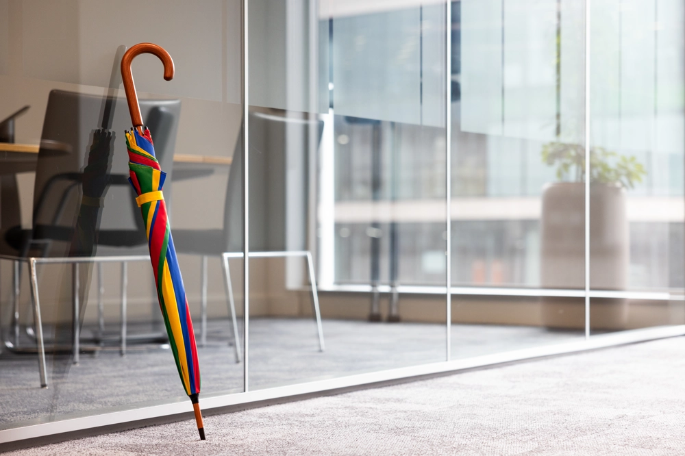 Umbrella Leaning On Meeting Room High Res Umbrella Leaning On Meeting Room High Res